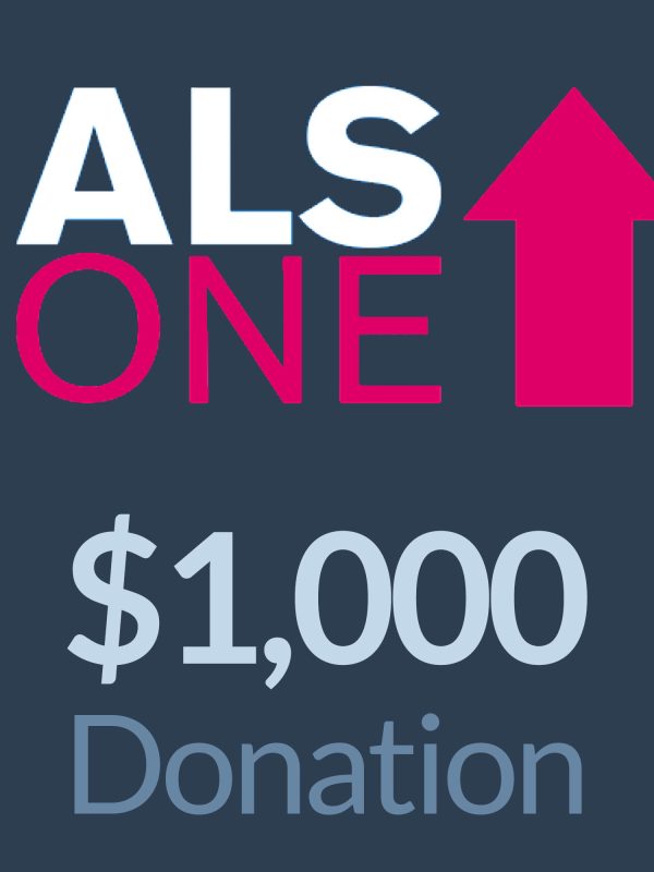 ALS One $1,000 Donation.